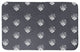 Navy Floral Pattern 34x21 Bath Mat