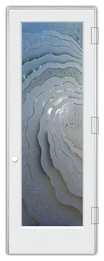 Interior Prehung Door or Interior Slab Door - Metacurl - Primed - 24" x 80"...