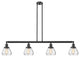 Innovations Lighting 214-Ob-G172-Led 4 Light Dimmable Led Island Light