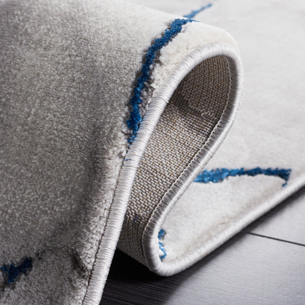 Safavieh Craft Collection CFT852F Rug, Grey/Blue, 8' X 10'