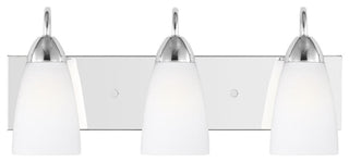 Generation Lighting 4420203 Seville 3 Light 21"W Vanity Light - Midnight Black