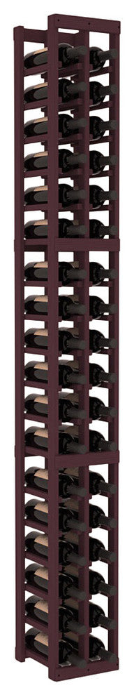 2 Column Standard Wine Cellar Kit, Pine, Burgundy