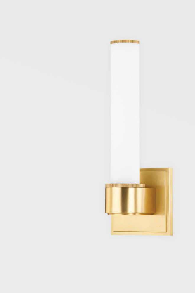 Mill Valley 1-Light Wall Sconce Aged Brass