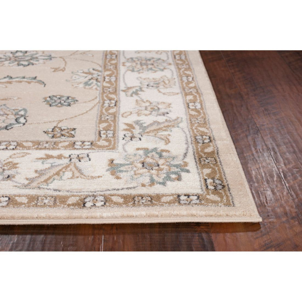 KAS Avalon 5609 Beige/Ivory Mahal Area Rug, 5'3" x 7'7"
