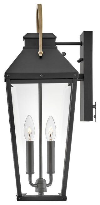 Hinkley Dawson Large Wall Mount Lantern, Black