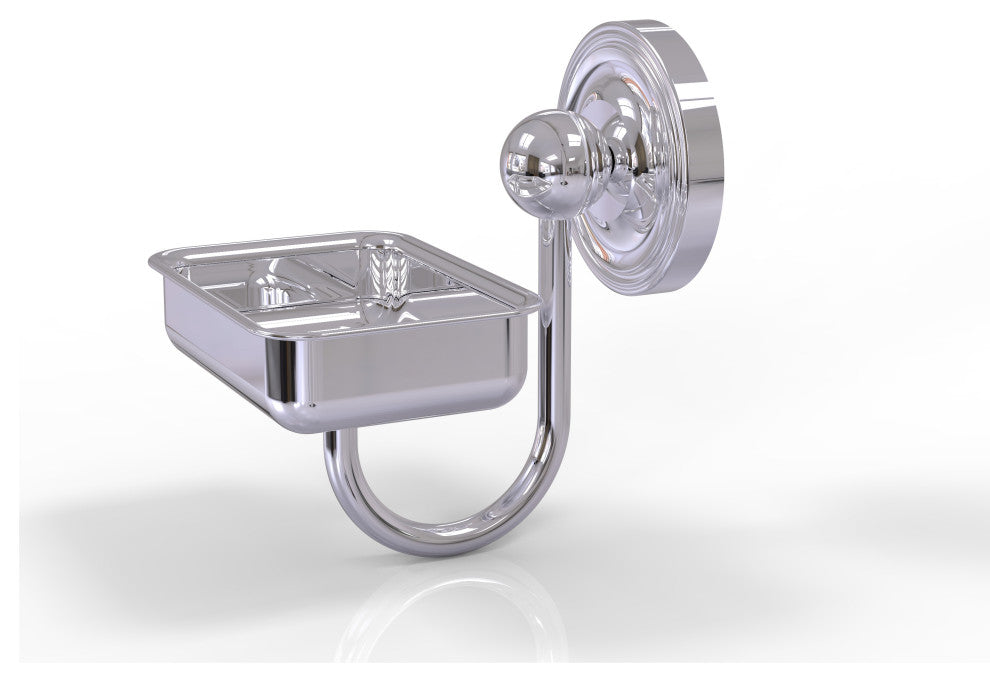Prestige Regal Wall Mounted Soap Dish, Polished Chrome