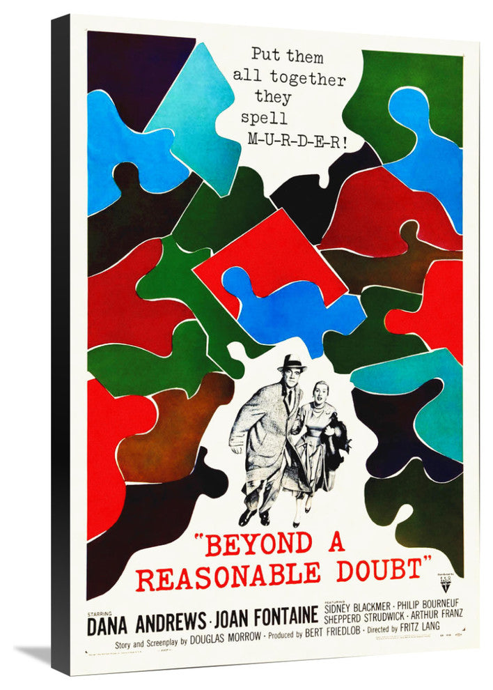 "Beyond A Reasonable Doubt" Canvas by Hollywood Photo Archive, 20x30"