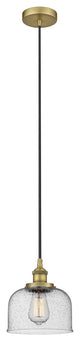 Innovations 616-1PH-BB-G74 1-Light Mini Pendant, Brushed Brass
