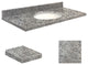 Quartz 49"x19" Vanity Top, Single Faucet Hole, White Bowl, Overture, 8" Centerse