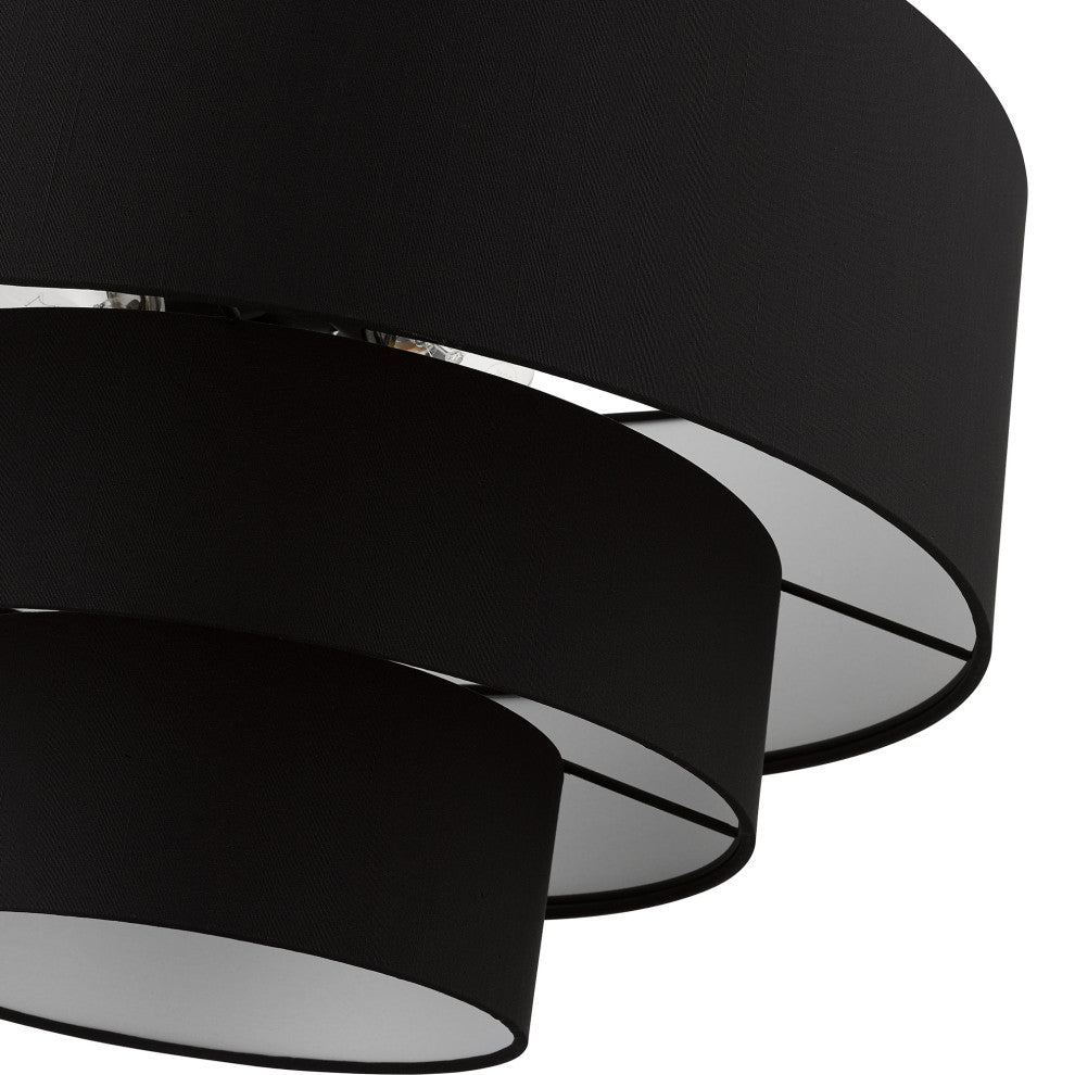 Bainbridge 4-Light Black Pendant Chandelier
