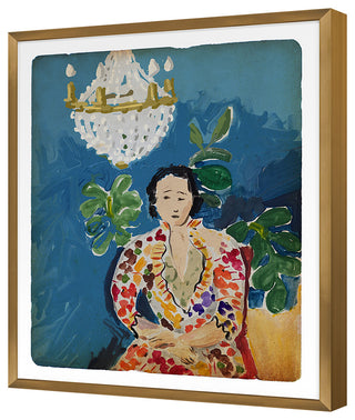 Maude Fine Art Print, Gold, 40"x35"