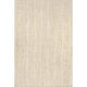 Nuloom Rigo Hand Woven Farmhouse Jute Area Rug, Off White 10'x14'