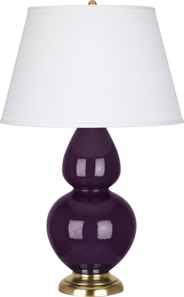 Robert Abbey RA-1745X 1-Light Table Lamp, Double Gourd