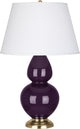 Robert Abbey RA-1745X 1-Light Table Lamp, Double Gourd