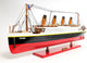 Titanic Painted Cruise Ship Model, Small