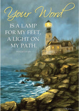 Garden Flag Lighthouse, Your Word