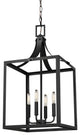 Generation Lighting Labette Four Light Hall / Foyer Pendant 5340604EN-12