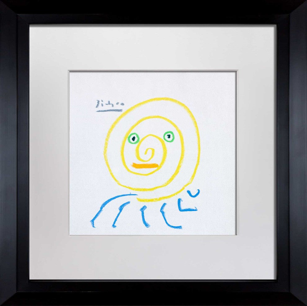 Pablo Picasso Lithograph Limited Edition, Signed, Framed