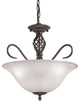 Santa Fe 3-Light Dual Mount, Oil-Rubbed Bronze