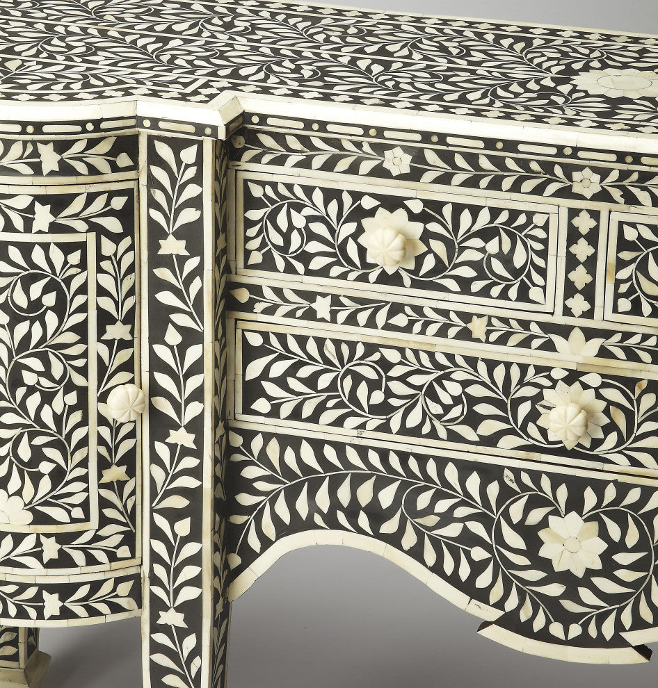 Butler Victoria Black Bone Inlay Buffet