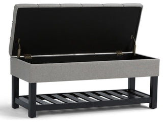 Saxon Storage Ottoman Bench