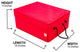 Ribbon Storage Box and Dispenser
