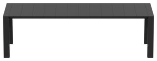 Compamia Vegas XL Extendable 102"-118" Dining Table, Black