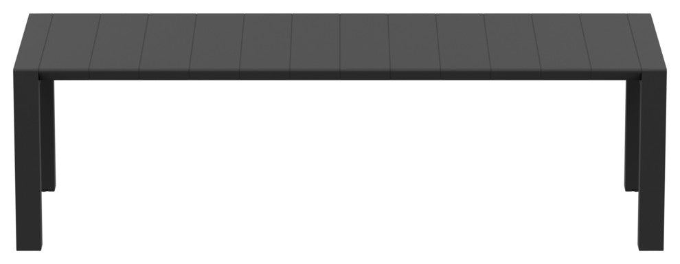 Compamia Vegas XL Extendable 102"-118" Dining Table, Black
