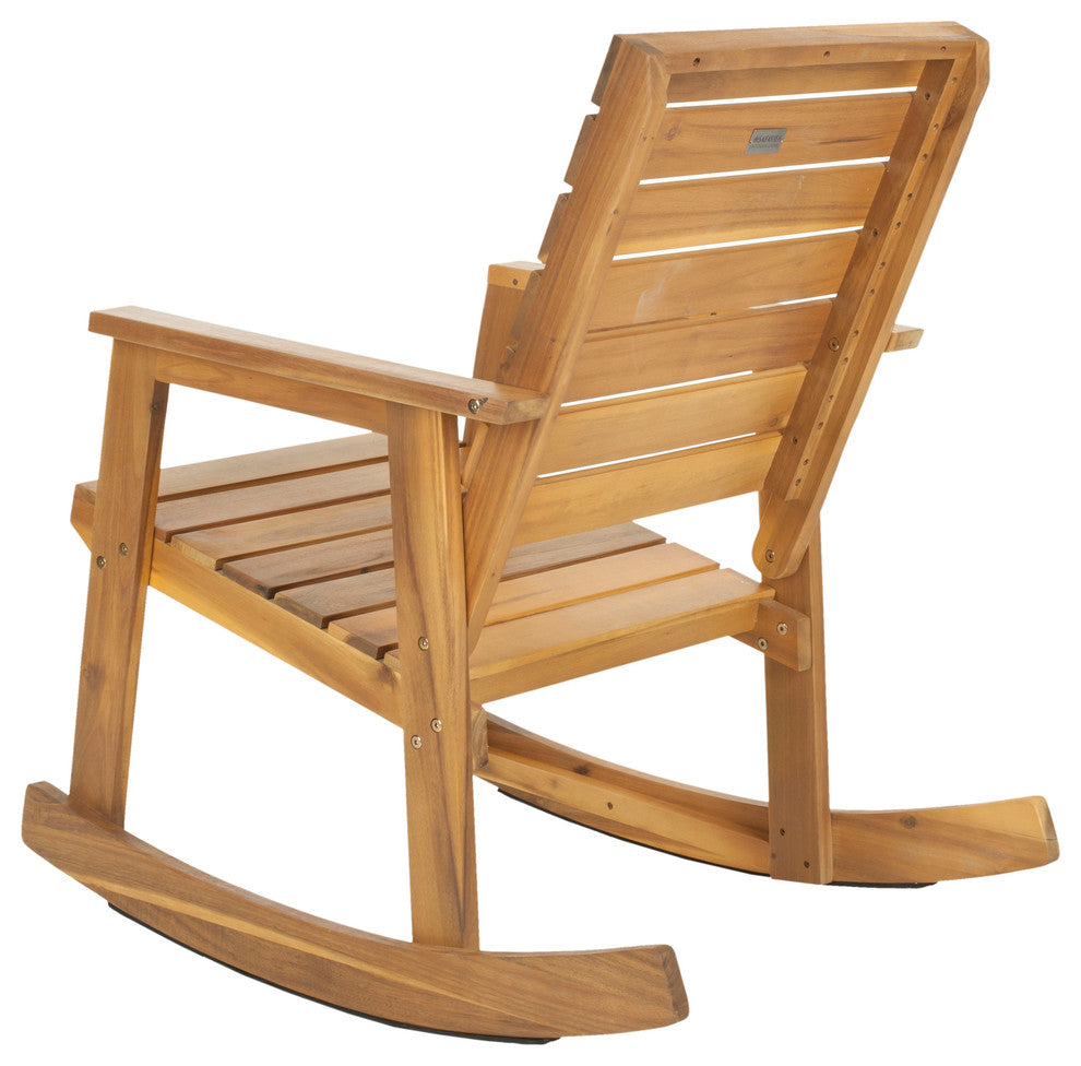 Safavieh Alexei Rocking Chair, Natural Brown