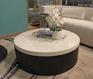 Jameson Marble-Top Cocktail Table