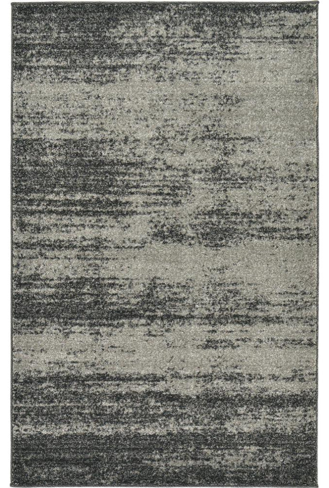 Rug Unique Loom Del Mar Dark Gray Rectangular 3' 3 x 5' 3
