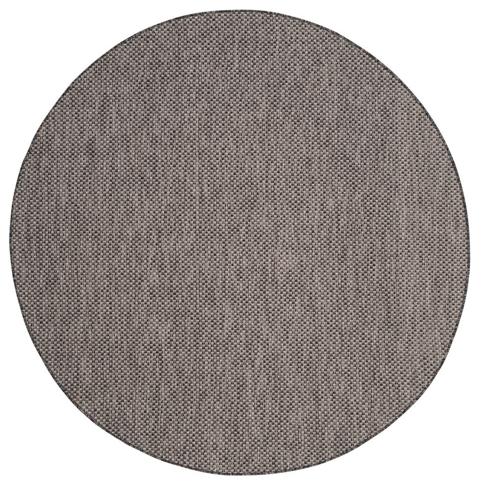 Safavieh Courtyard Cy8521-36621  Outdoor Rug, Black/Beige, 2'3"x10'0" Runner