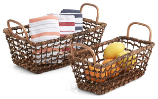 2-Piece Storage Basket Set