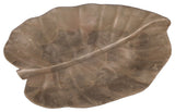 Natural Capiz Leaf Tray, 11"