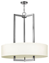 Hinkley Hampton Large Drum, Antique Nickel