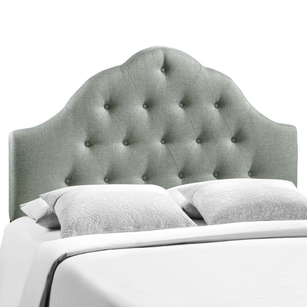 Sovereign King Fabric Headboard, Gray