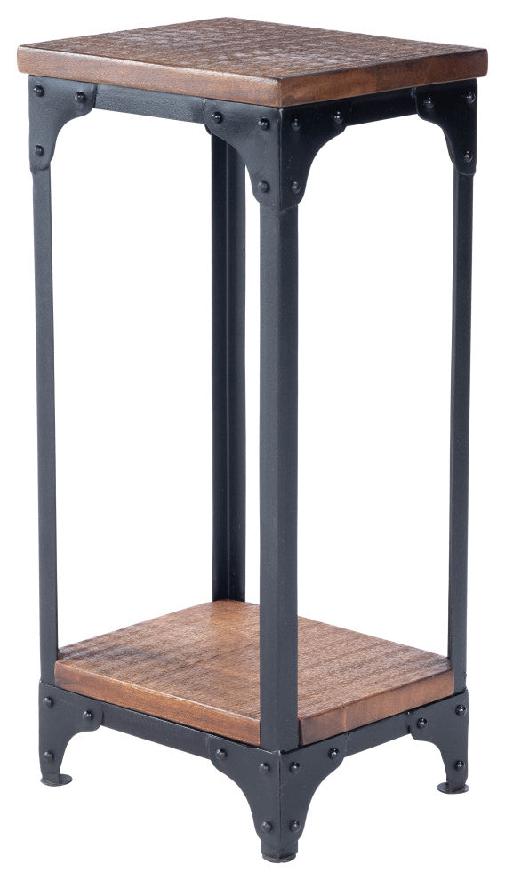 Butler Gandolph Industrial Chic Pedestal Stand, Mountain Lodge