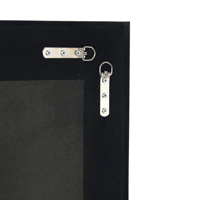 Graham 22x65 Full Length Mirror, Wall Mounted or Wall Leaning, Solid Wood Frame, Dark Brown