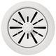 LKPDQD1RT Elkay Quartz Perfect Drain 3-1/2" Polymer Disposer Flange, Ricotta
