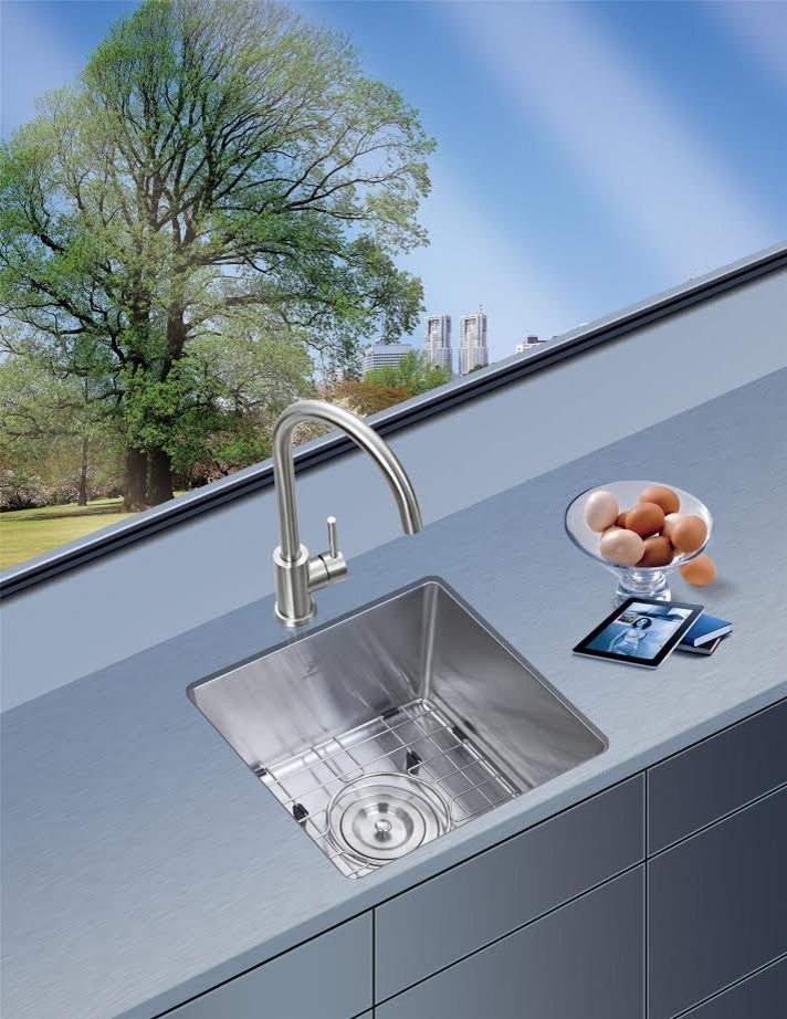 Starstar Undermount Kitchen/Bar 304 Stainless Steel Sink 16 Gauge