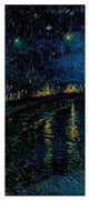 "Starlight Over the Rhone (left)" Print by Vincent van Gogh, 20"x46"