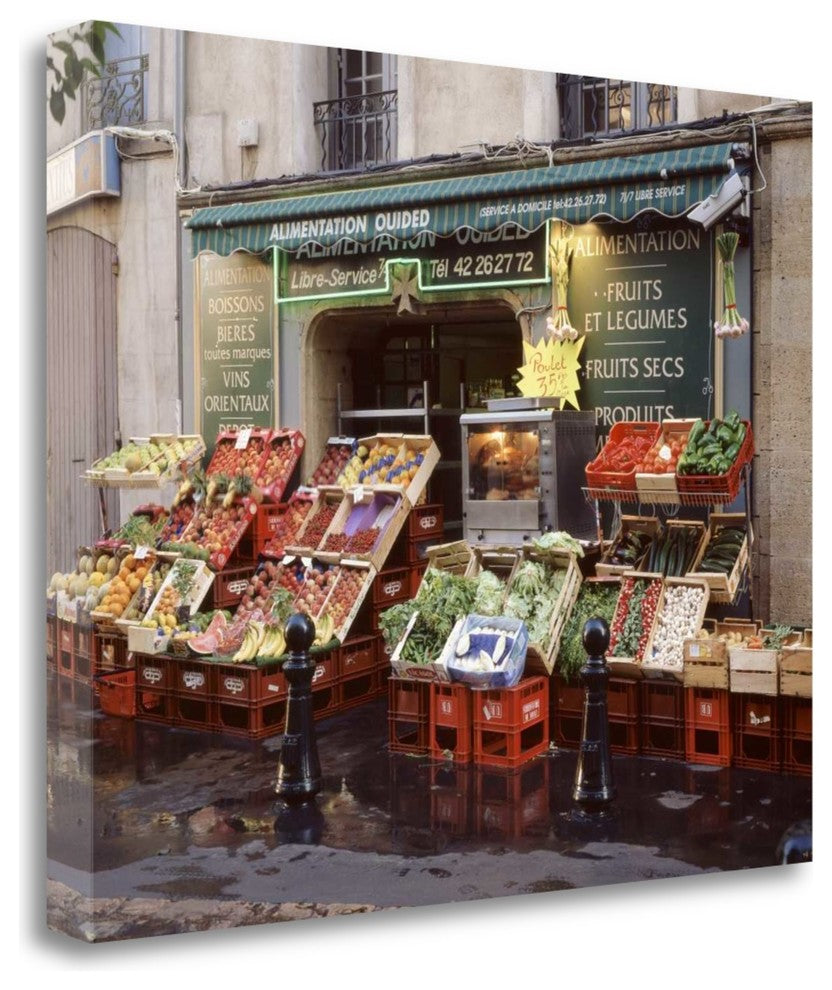 "Marketplace - 42" By Alan Blaustein, Giclee Print on Gallery Wrap Canvas