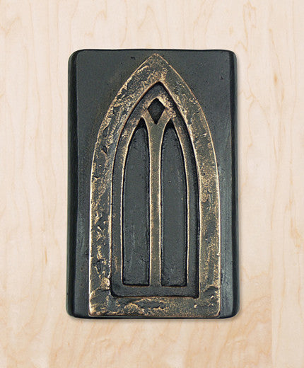 Cathedral Bolt Cover Universal, Wrought Iron