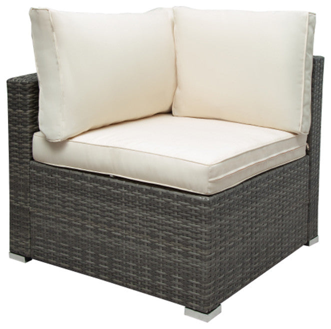 7 Piece Patio Furniture Set Outdoor Wicker Sofa Suite