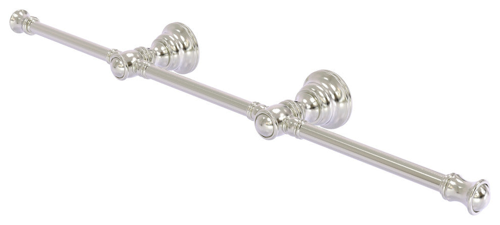 Carolina 3 Arm Guest Towel Holder, Satin Nickel
