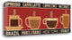 "Deco Coffee Panel I" By Pela Studio, Giclee Print on Gallery Wrap Canvas