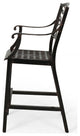 Irene Outdoor 28" Aluminum Barstool, Set of 2