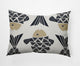 14x20" Big Fish Nautical Decorative Indoor Pillow, Taupe
