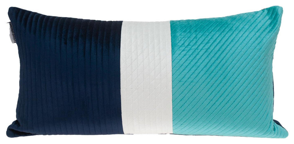 Parkland Collection Hiro Navy Throw Pillow