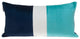 Parkland Collection Hiro Navy Throw Pillow